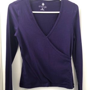 ENERGIE Purple long sleeve top